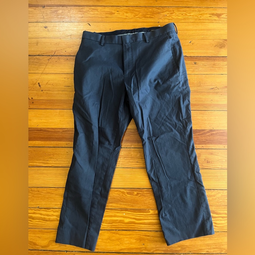 Navy Banana Republic Dress Pants 33X26